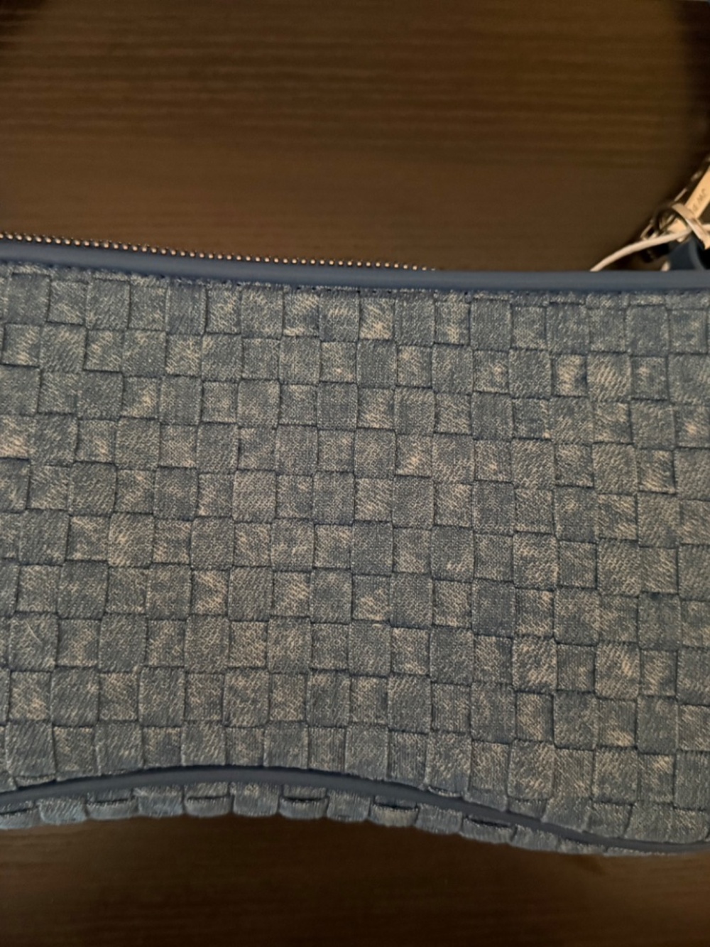 JW PEI Eva Shoulder Bag – Blue Denim Weave 💙 - Picture 3 of 9